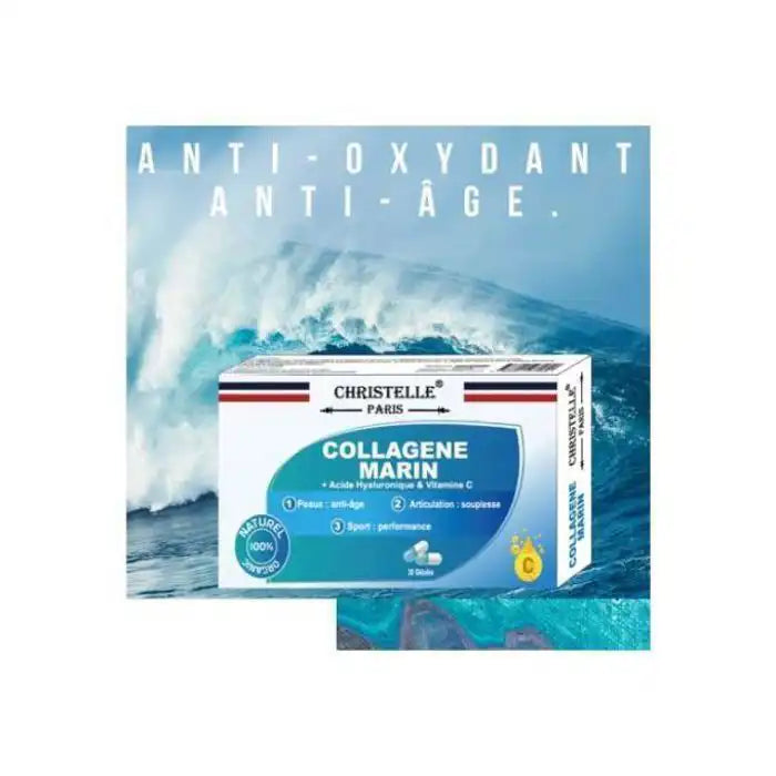 Collagen, Vitamine C, la peau, les cheveux, les ongles et les articulations.