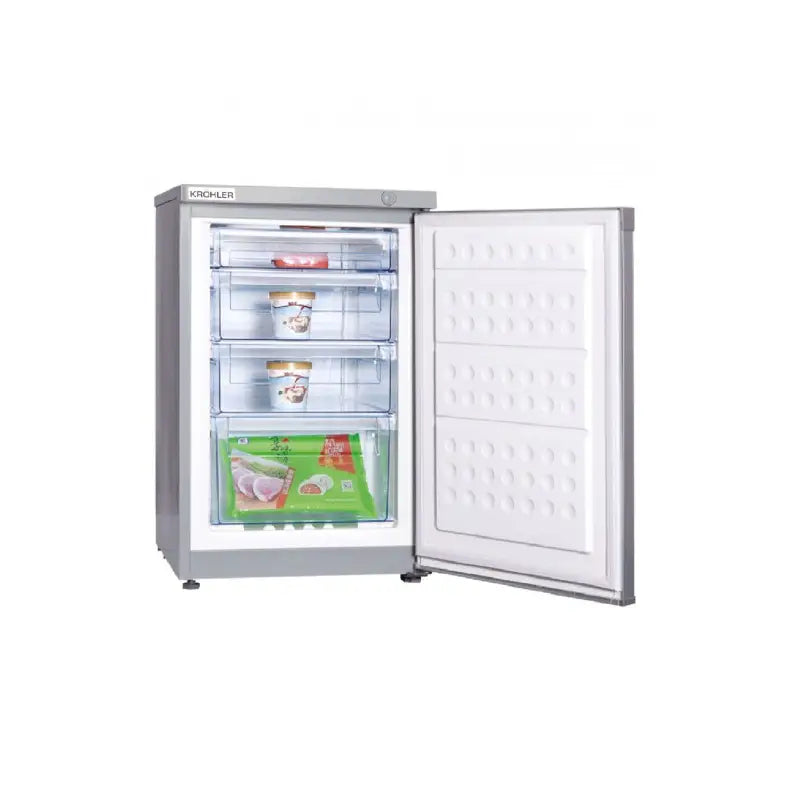 Congélateur KROHLER KVT-120-S-G Vertical 120 L 4 Tiroirs A+