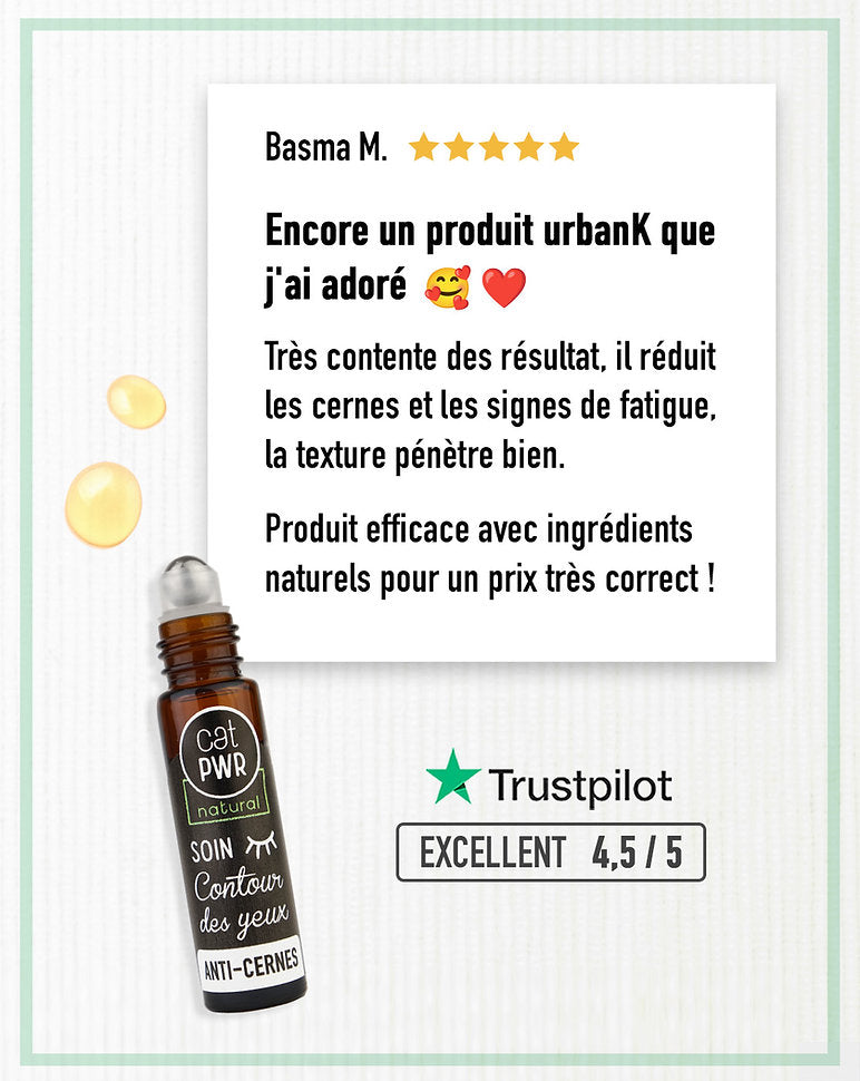 Contour Yeux / ANTI-CERNES Sérum de Nuit Concentré | UrbanK URBANK