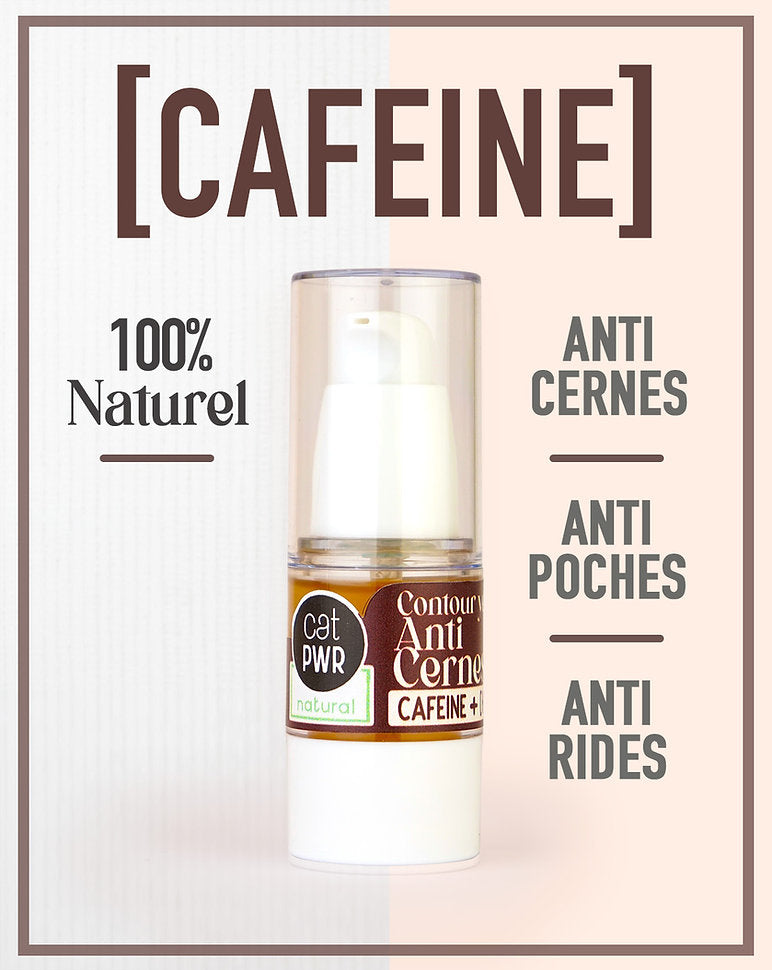 Contour Yeux / ANTI-CERNES Sérum de Jour Défatiguant CAFÉINE + HA | UrbanK URBANK