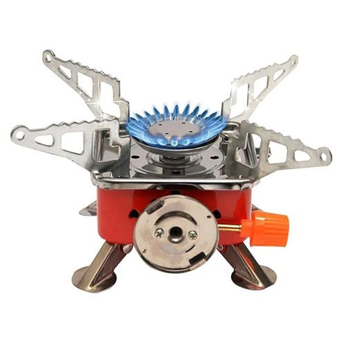 Cuisinière à gaz Portable de Camping,Mini réchaud pliant à gaz de voyage