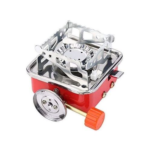 Cuisinière à gaz Portable de Camping,Mini réchaud pliant à gaz de voyage