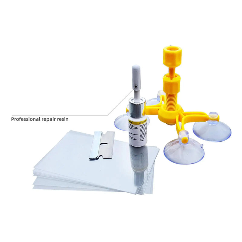 Kit Réparation Pare-Brise Voiture – Réparateur de Fissures et Impacts sur Verre