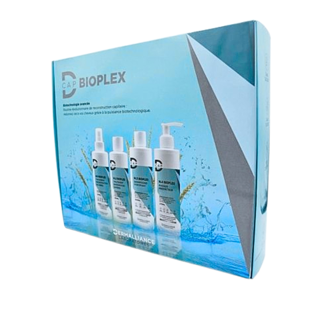 D-CAP Bioplex Coffret Trait Fibre+Trait Supreme+Shampoing Forti+Masque