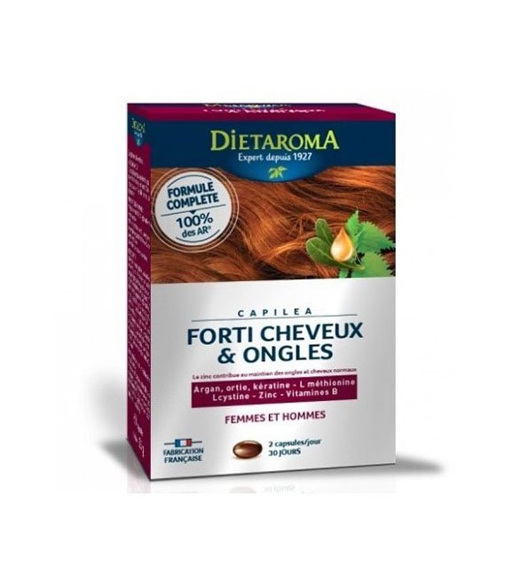 Dietaroma Forti cheveux &amp; ongles 60capsules