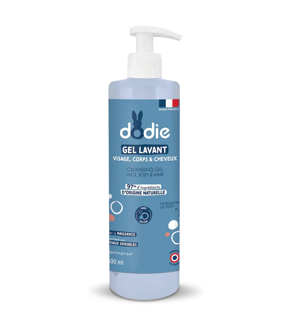 DODIE GEL LAVANT 3 EN 1 FL POMPE 500ML 5418