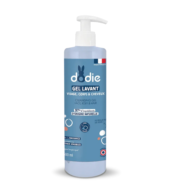 DODIE GEL LAVANT 3 EN 1 FL POMPE 500ML 5418