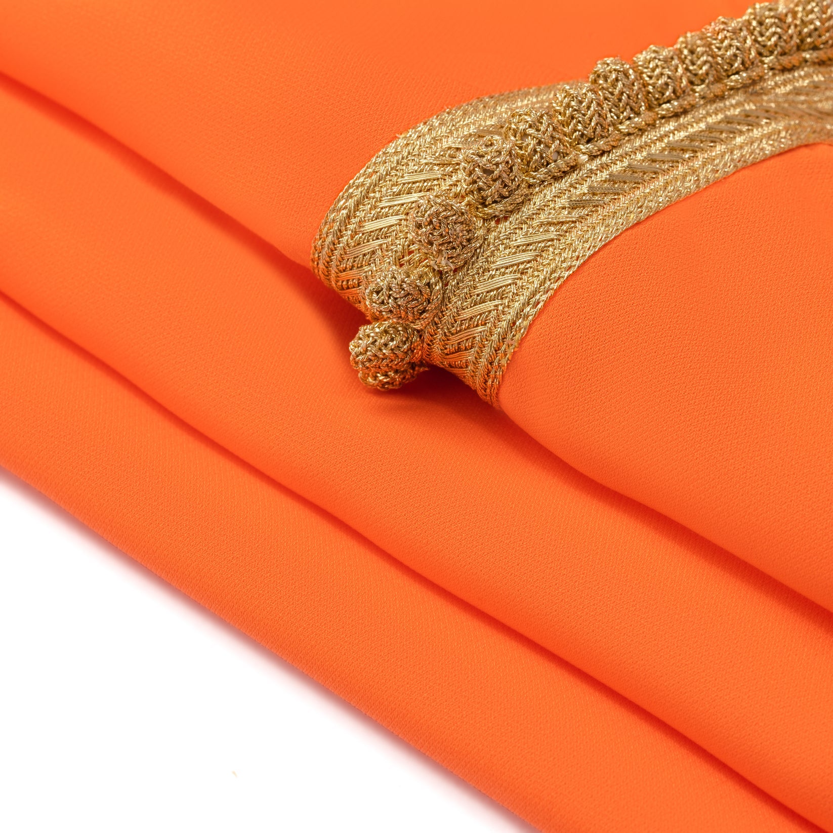 Jellaba Orange mango pour fille