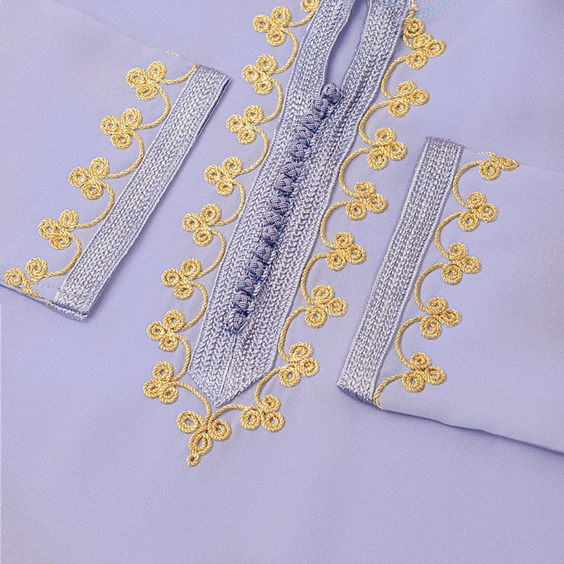 Jellaba Violet pour fille