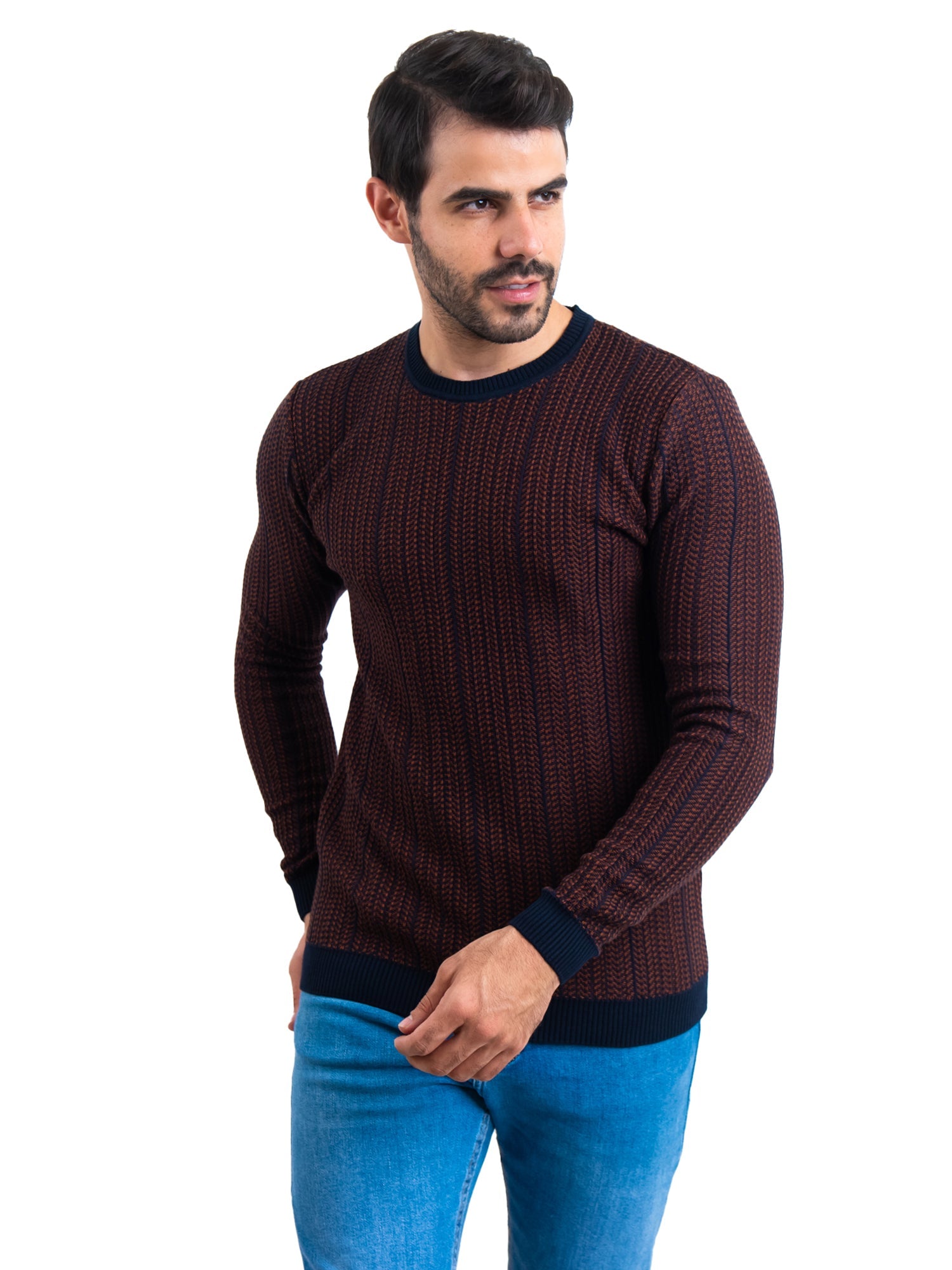 Sweat-shirt pour homme décoré au design moderne - PUL23WCOT27404TM1