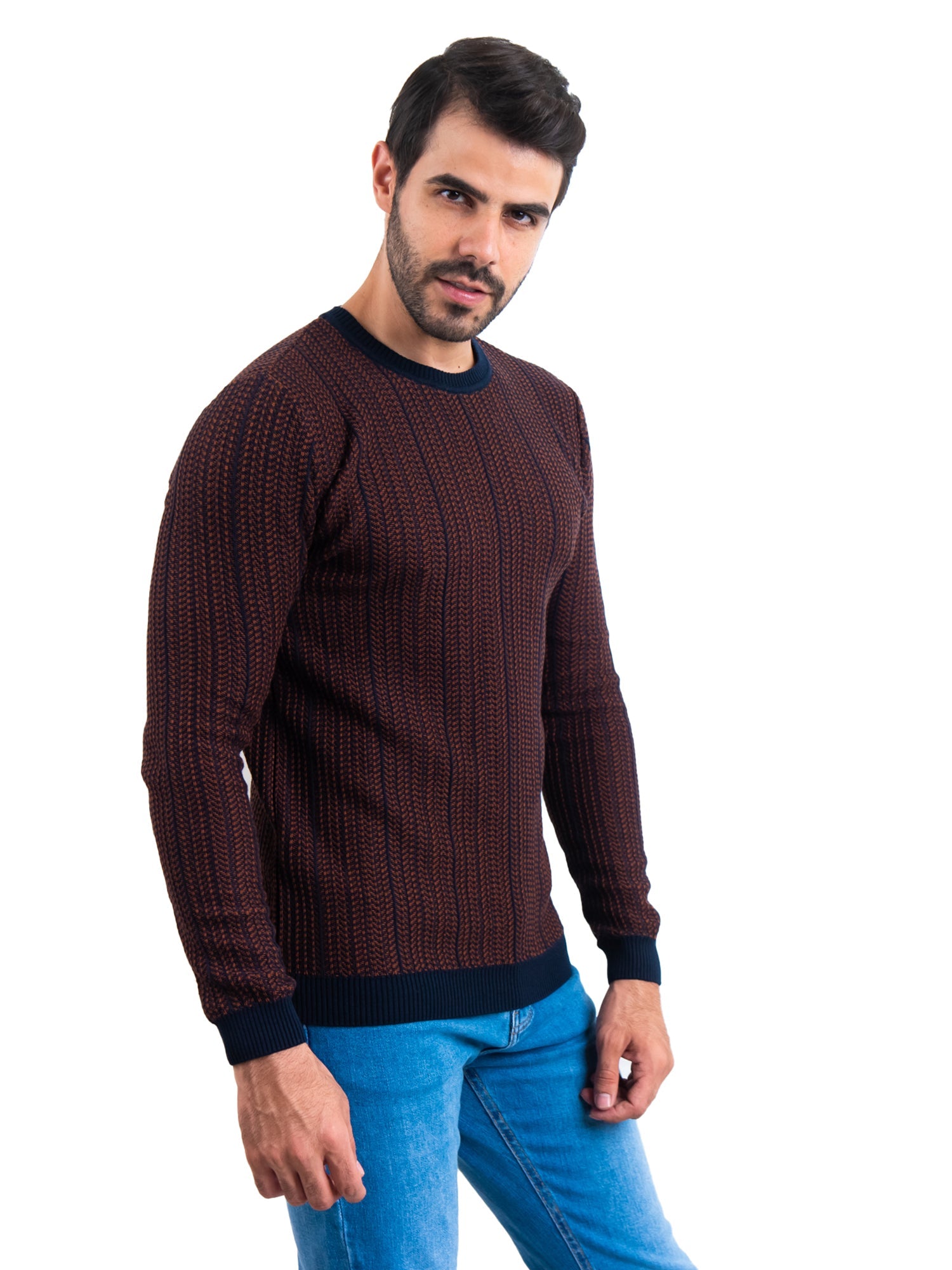Sweat-shirt homme décoré au design moderne – PUL23WCOT27404TM1
