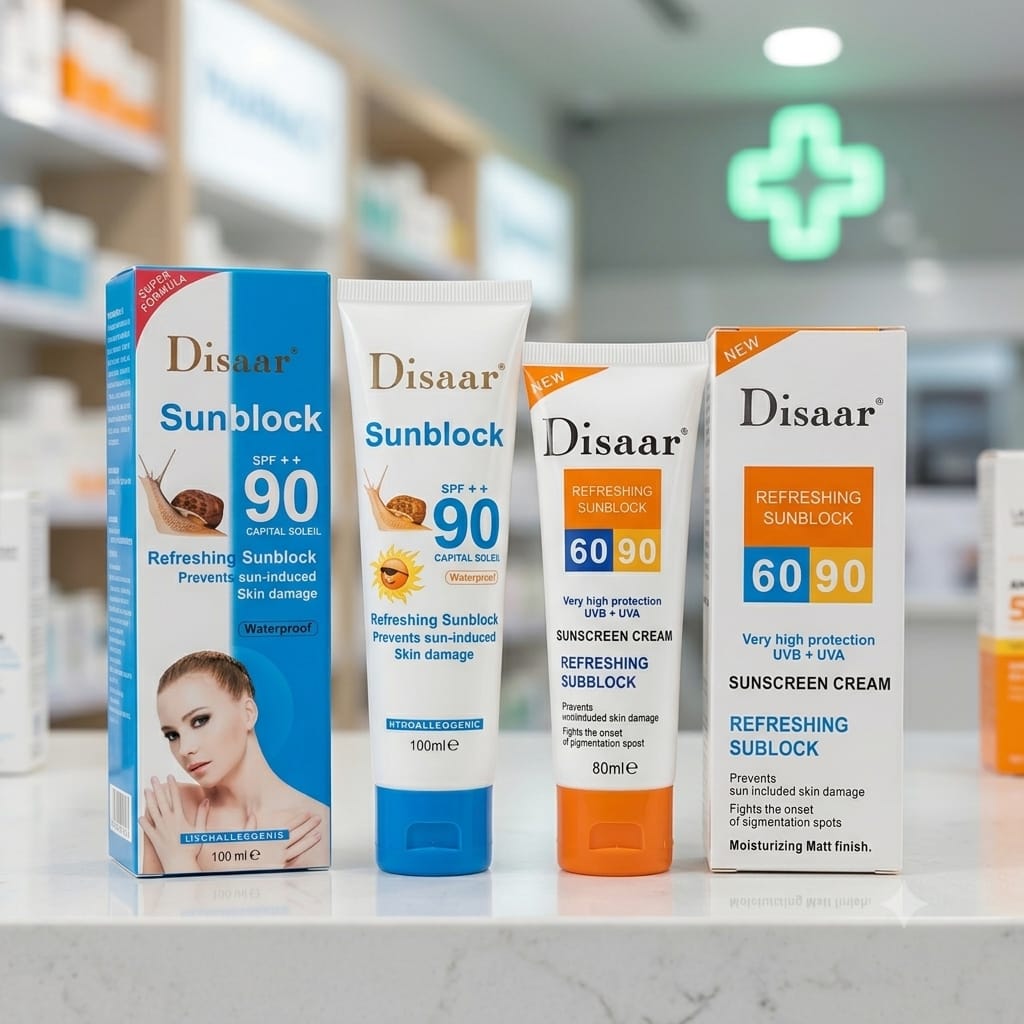Disaar ECRAN SOLAIRE HYDRATANTE ET PROTECTRICE SPF++ PACK DUO