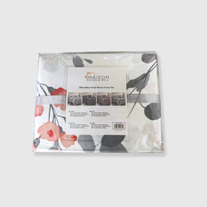 Housse parure de Lit imprimés - 4 Pièces Maison good and well