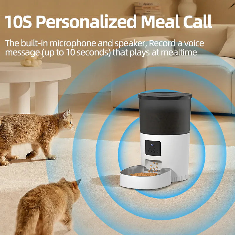 Mangeoire Automatique pour Chat ROJECO 3L avec Caméra