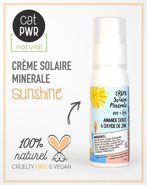 SUNSHINE Crème / Écran Solaire Naturel Minéral & Invisible SPF50+  | UrbanK URBANK