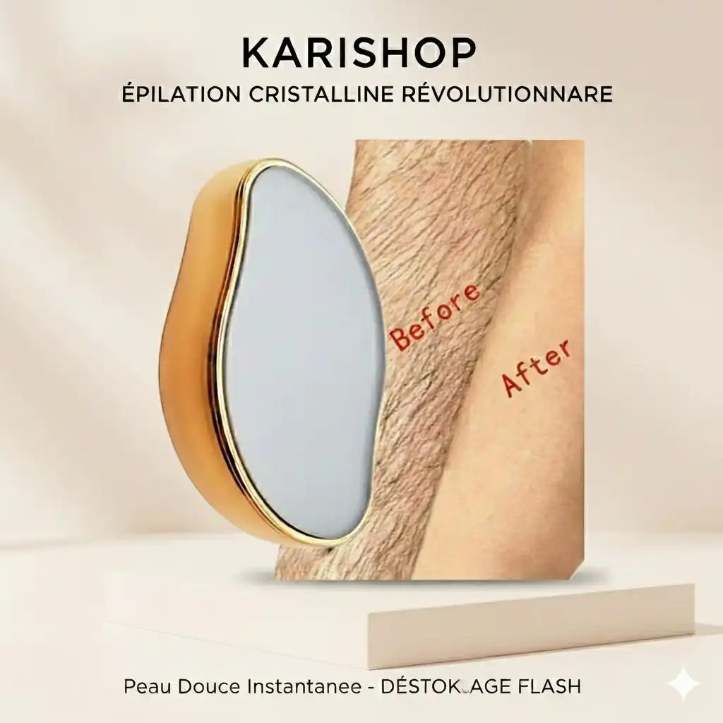 Epilateur physique en Cristal plusieurs couleurs