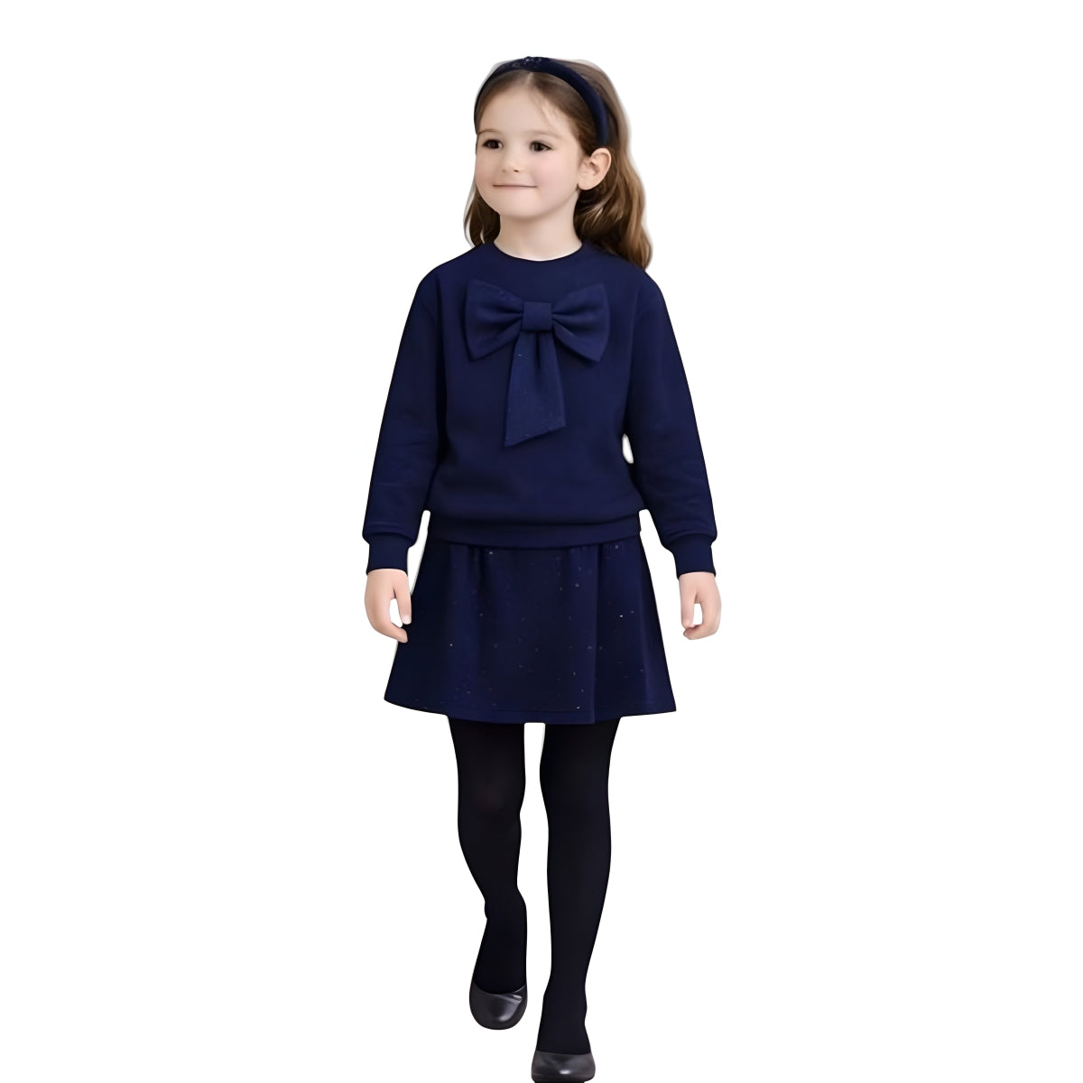 Ensemble Oysho pour fille avec nœud décoratif et strass