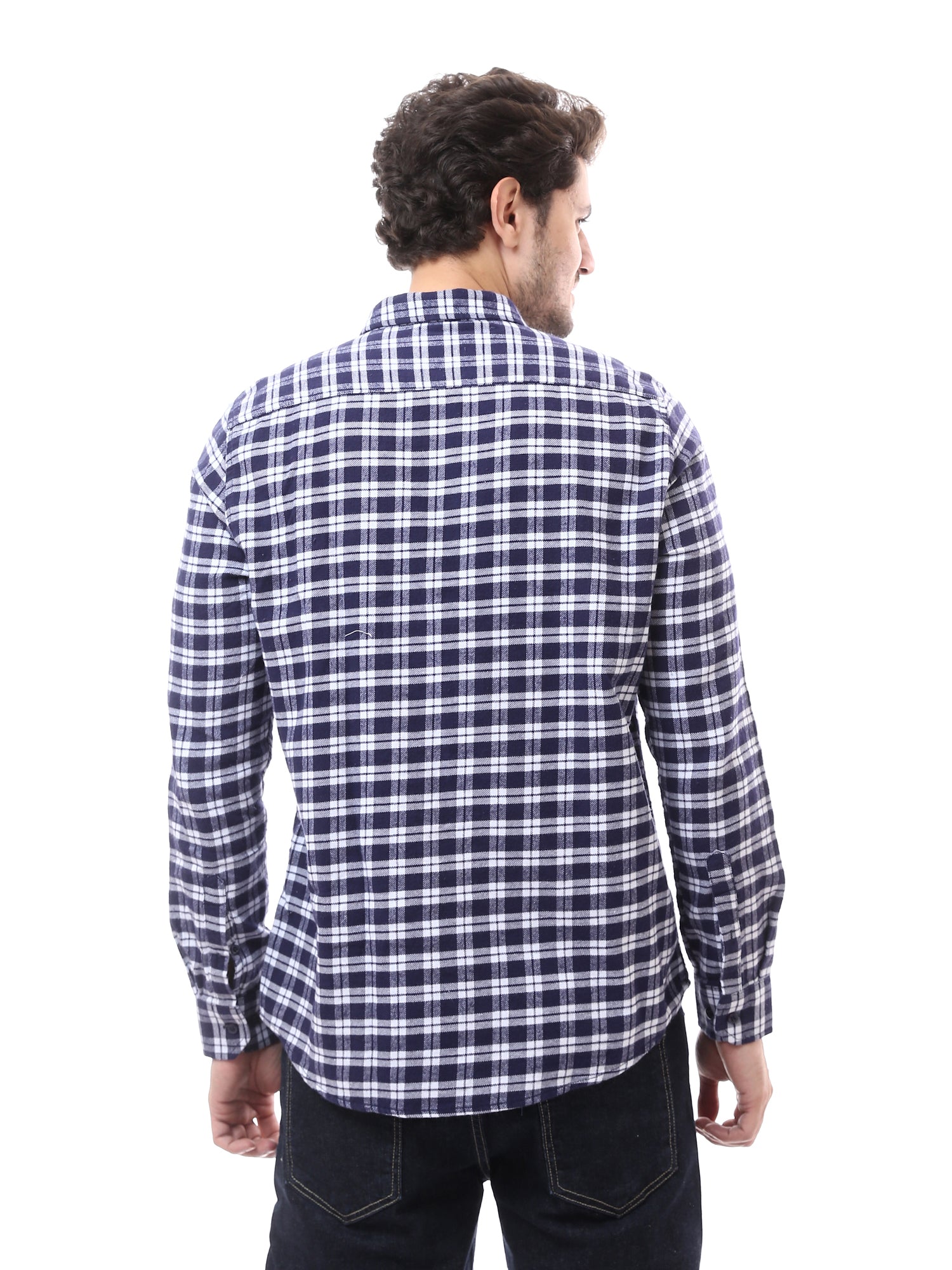 Chemise homme à motif à carreaux – FSH23ACCR19821TM1