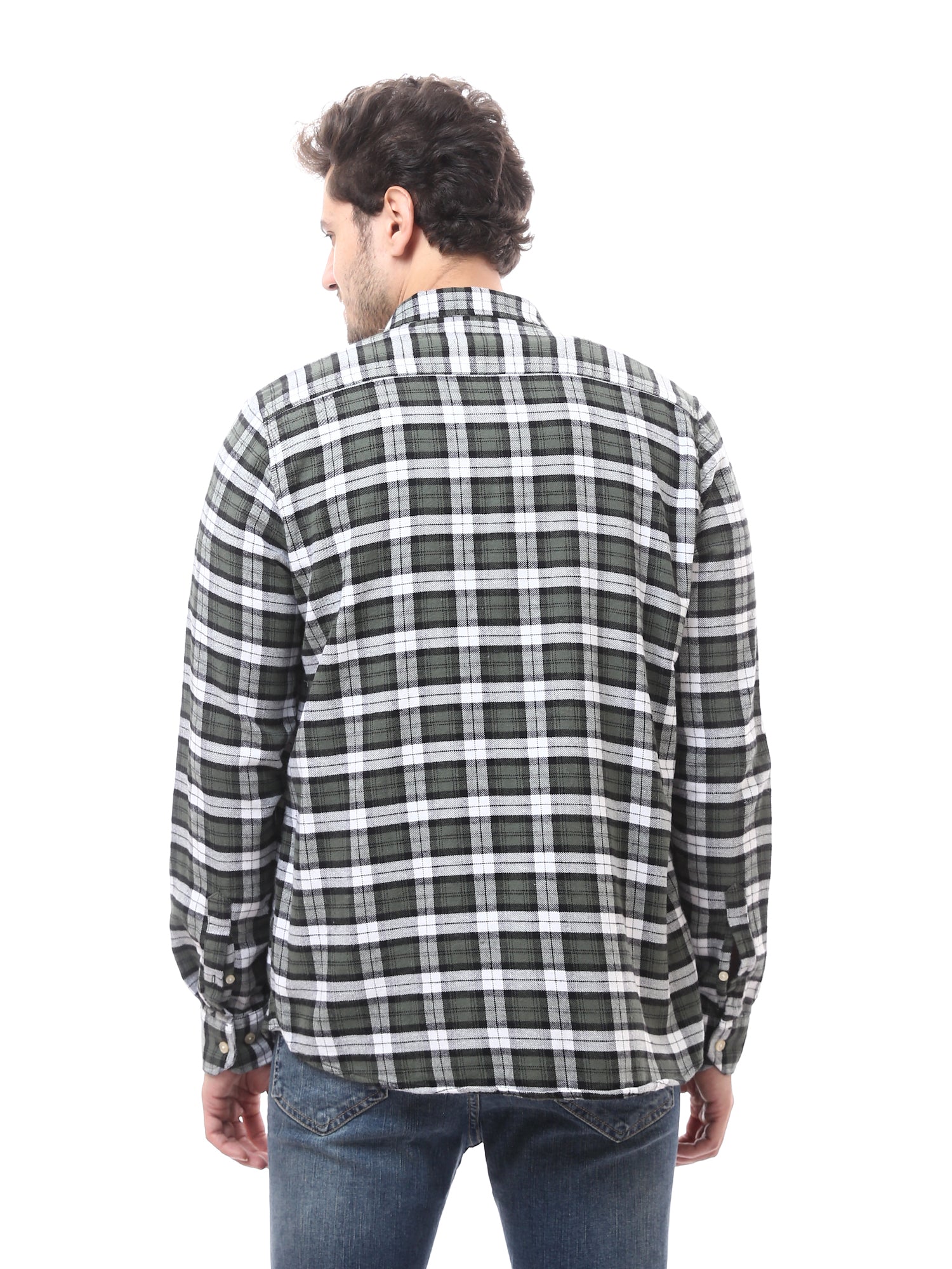 Chemise homme à motif à carreaux – FSH23ACCR19822TM1