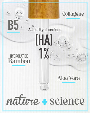Fluide HYDRATANT & LIFTANT Sérum de Jour à l'Acide HYALURONIQUE [1%] | UrbanK URBANK