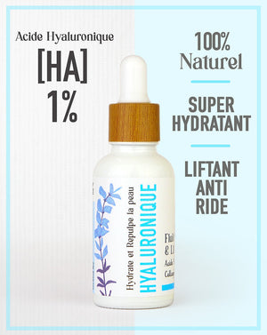 Fluide HYDRATANT & LIFTANT Sérum de Jour à l'Acide HYALURONIQUE [1%] | UrbanK URBANK