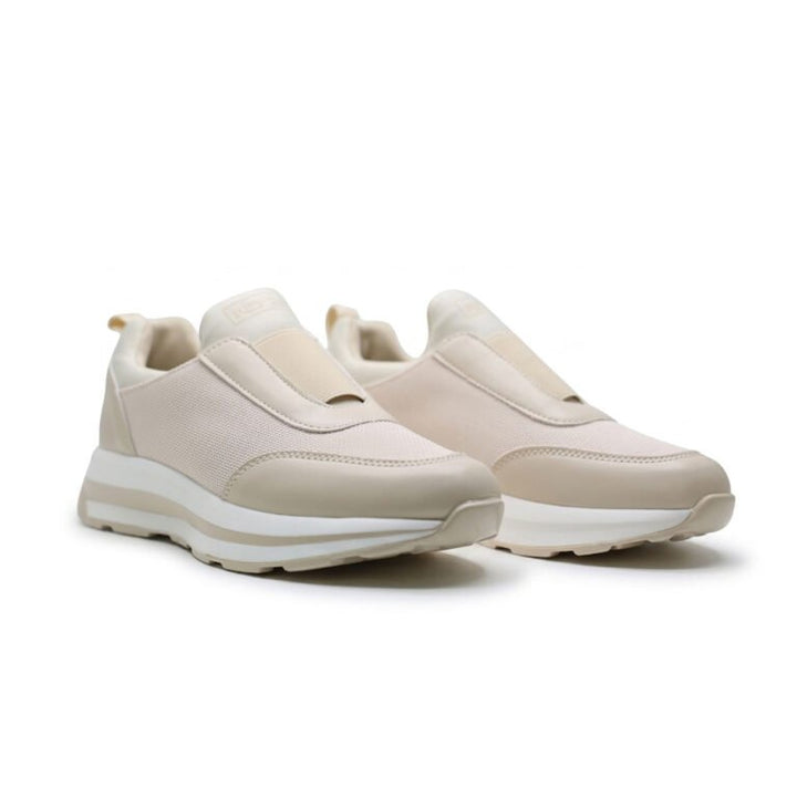Baskets Slip-On Femme Respirantes à Semelle Épaisse Confort