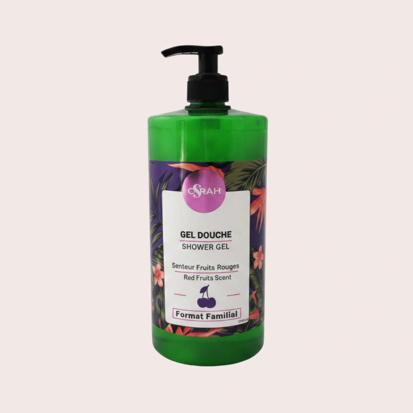 Gel douche fruits rouge 1l