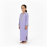 Jellaba Violet pour fille