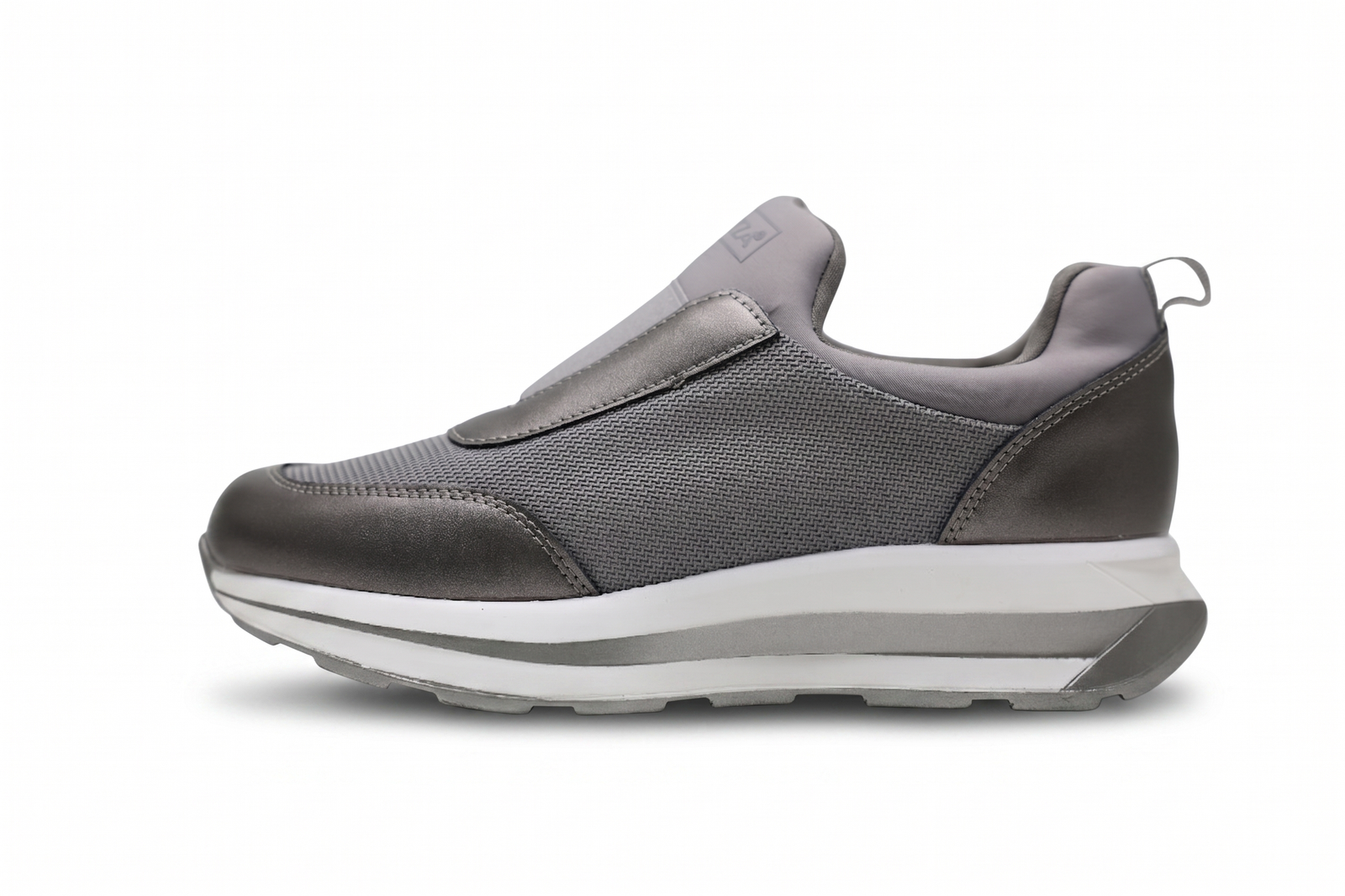 Baskets Slip-On Femme Respirantes à Semelle Épaisse Confort
