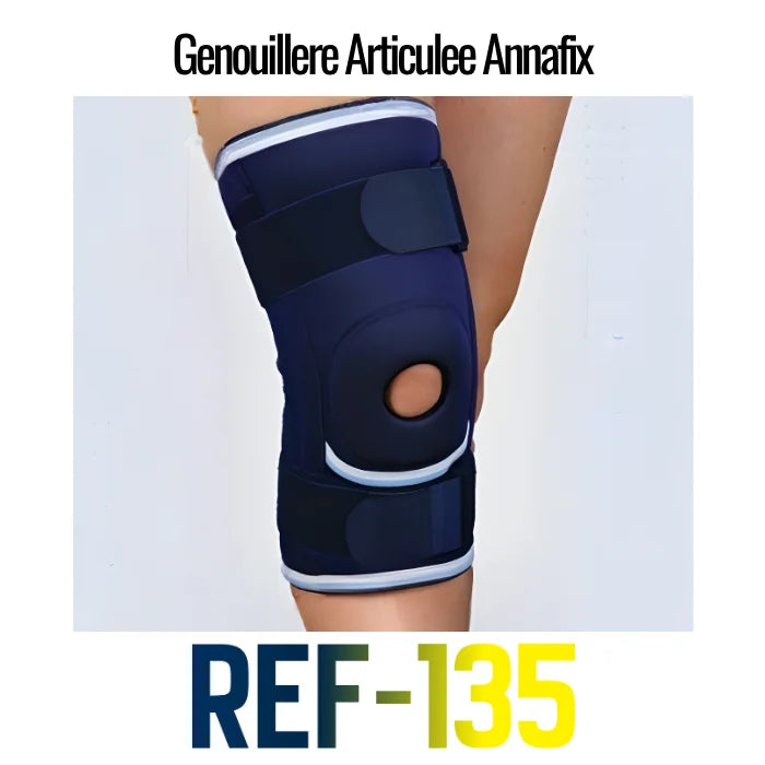 أنافيكس دعامة ركبة مفصلية مقاس XL – دعم وثبات متقدم لمفصل الركبة REF-135
