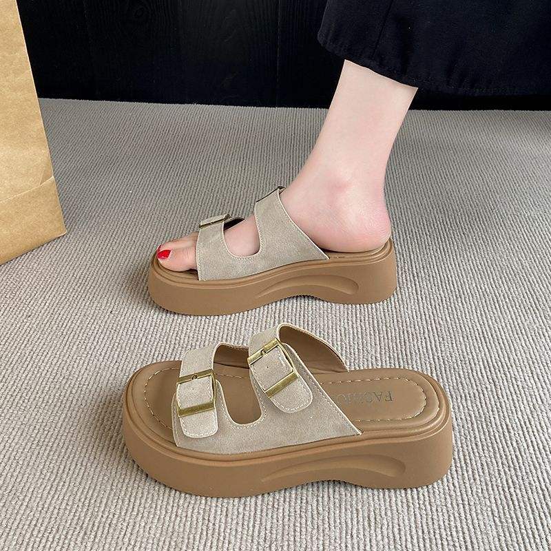 Sandales Plateforme Femme – Style Coréen Léger Été