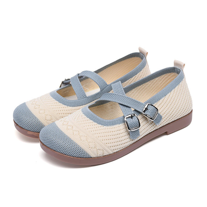 Chaussures Femme en Maille Respirante – Confort Antidérapant Printemps