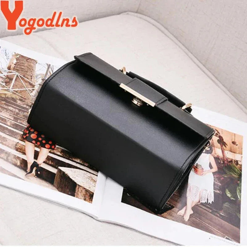 Sac à Main Femme en PU – Sac Bandoulière en Cuir Synthétique avec Fermeture à Rabat, Sac à Main Mode Tendance - Justyol