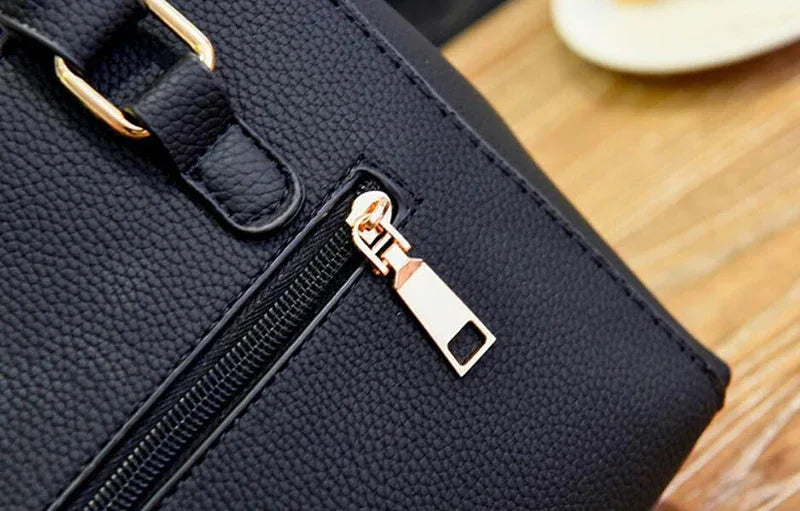 Sac à Main Femme avec Perles et Pompon – Sac à Bandoulière Femme Embossé, Sac Messenger Élégant - Justyol