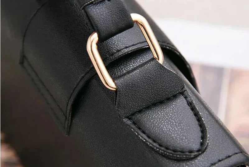 Sac à Main Femme en PU – Sac Bandoulière en Cuir Synthétique avec Fermeture à Rabat, Sac à Main Mode Tendance - Justyol