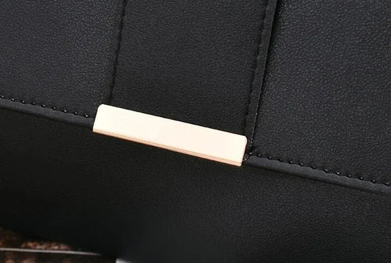 Sac à Main Femme en PU – Sac Bandoulière en Cuir Synthétique avec Fermeture à Rabat, Sac à Main Mode Tendance - Justyol