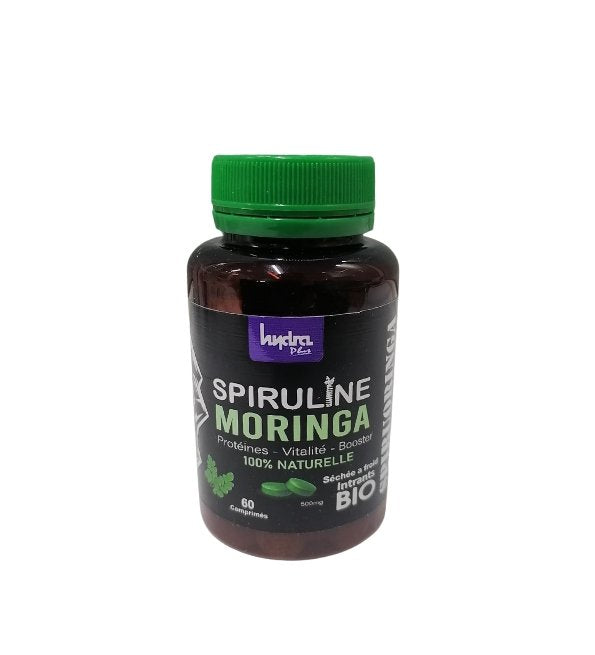 Hydra plus Spiruline Moringa 120 Comprimes