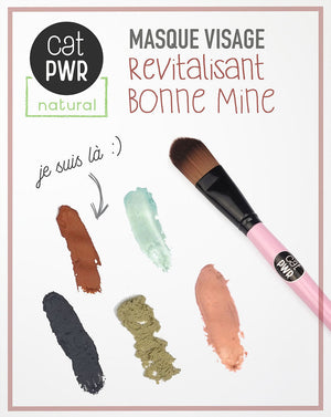 HYDRATANT / BONNE MINE   Masque Visage Argile Rouge Défatigant  | UrbanK URBANK