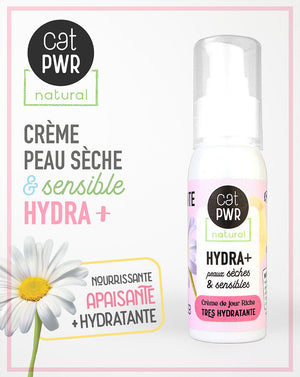 HYDRA+ Crème Très Hydratante et Apaisante pour peaux Sèches et Sensibles  | UrbanK URBANK