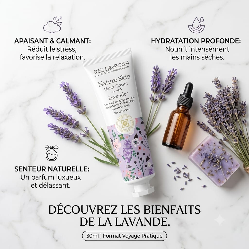 Crème main éclaircissante et hydratante Anti-dessèchement 30ML