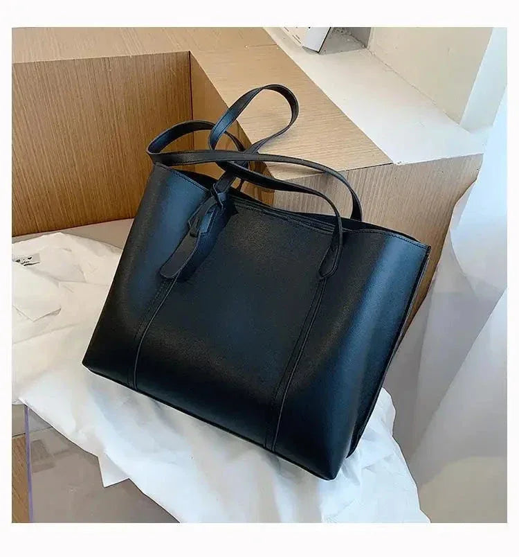 Set de Sacs à Main Femme – Sac à Main en Cuir PU de Luxe, Sac Tote Grande Capacité, Sac à Main Mode - Justyol