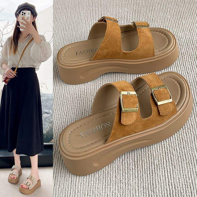 Sandales Plateforme Femme – Style Coréen Léger Été