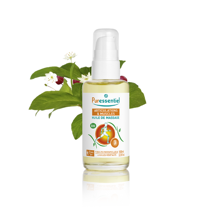 PURESS ARTICUL & MUS HUILE DE MASSAGE BIO EFFORT MUS ARNICA / GAULTHERIE FL 100ML 3573/3172