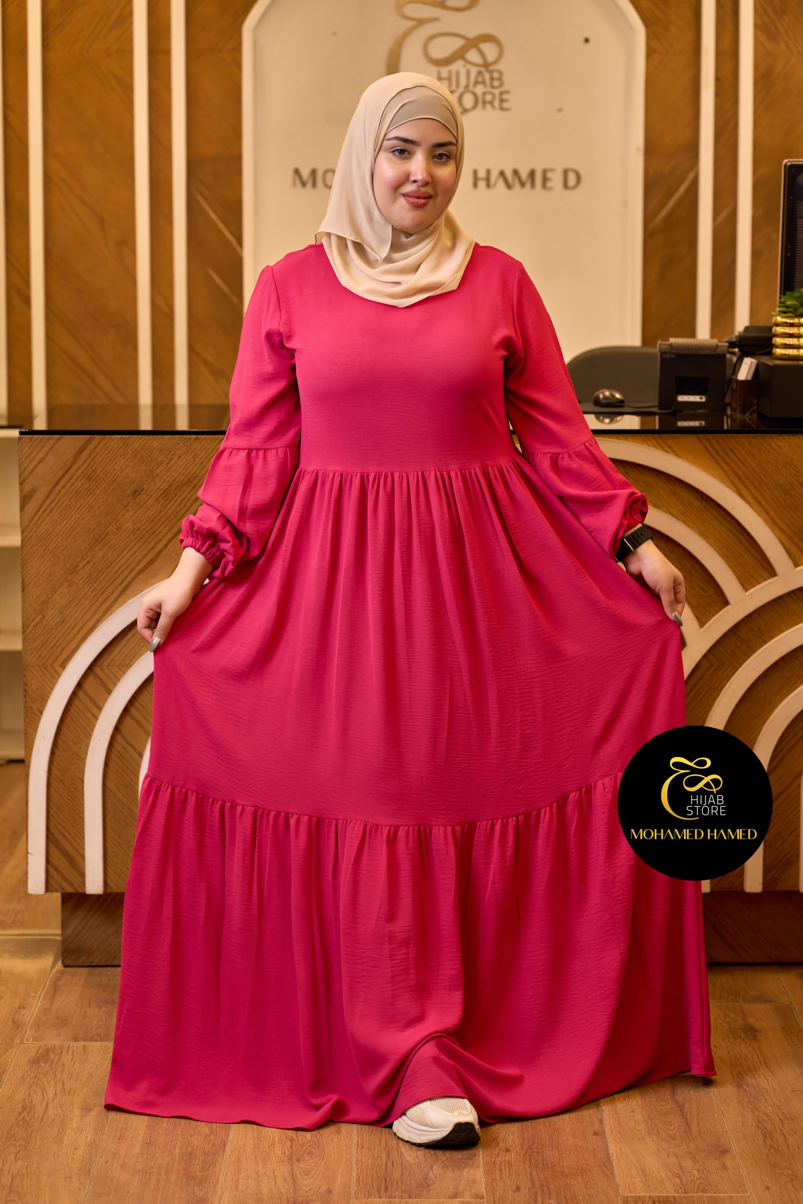 Robe Asil Longue –TCoupe Fluide