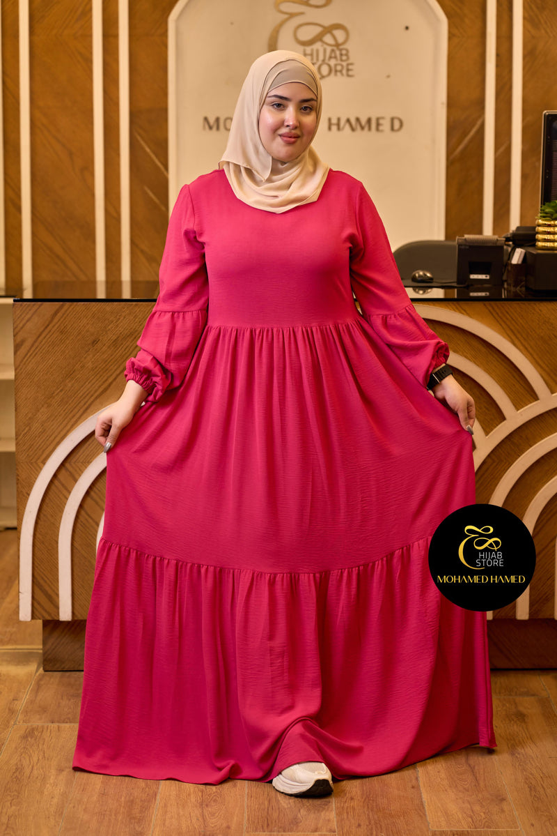 Robe Asil Longue –TCoupe Fluide