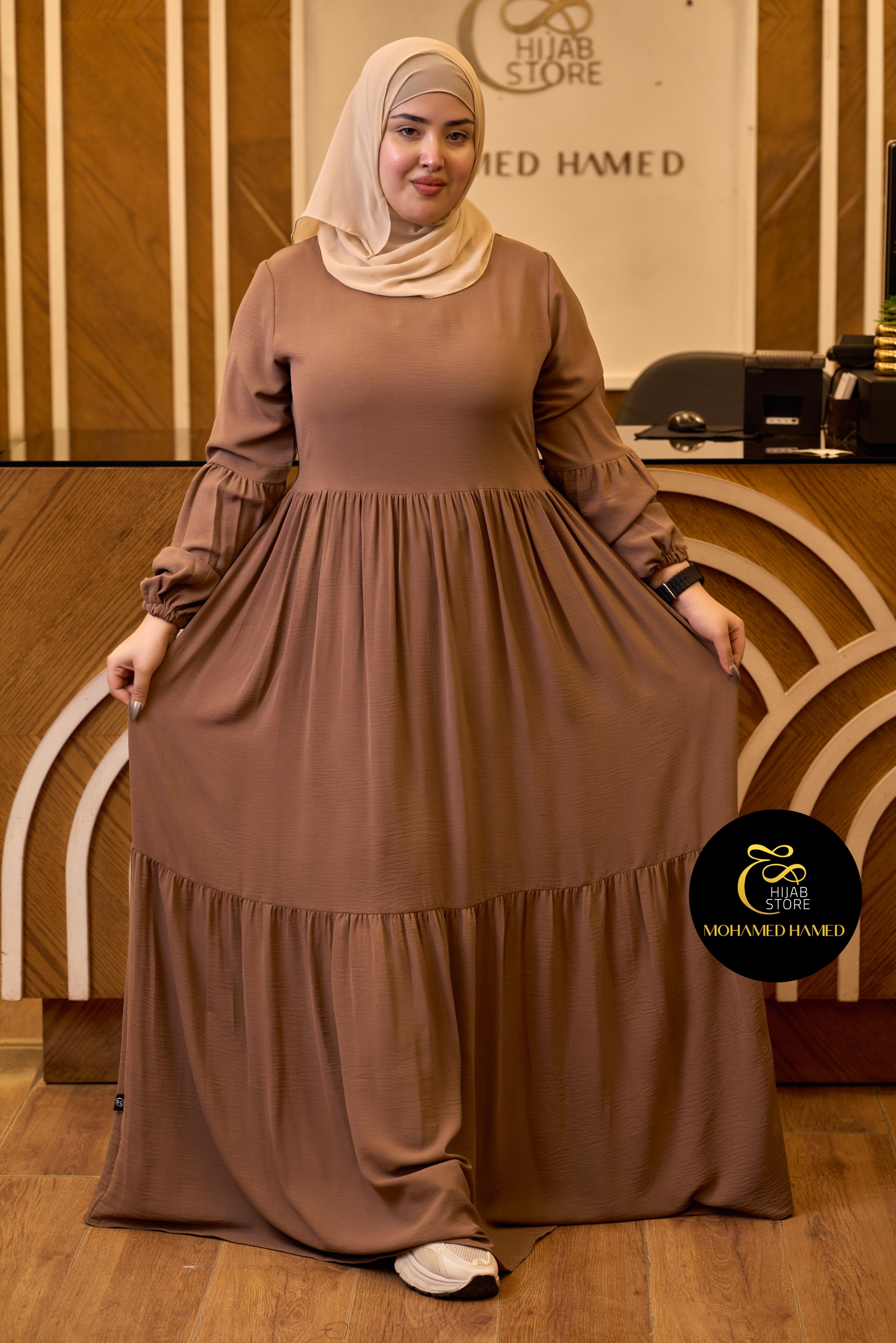Robe Asil Longue –TCoupe Fluide
