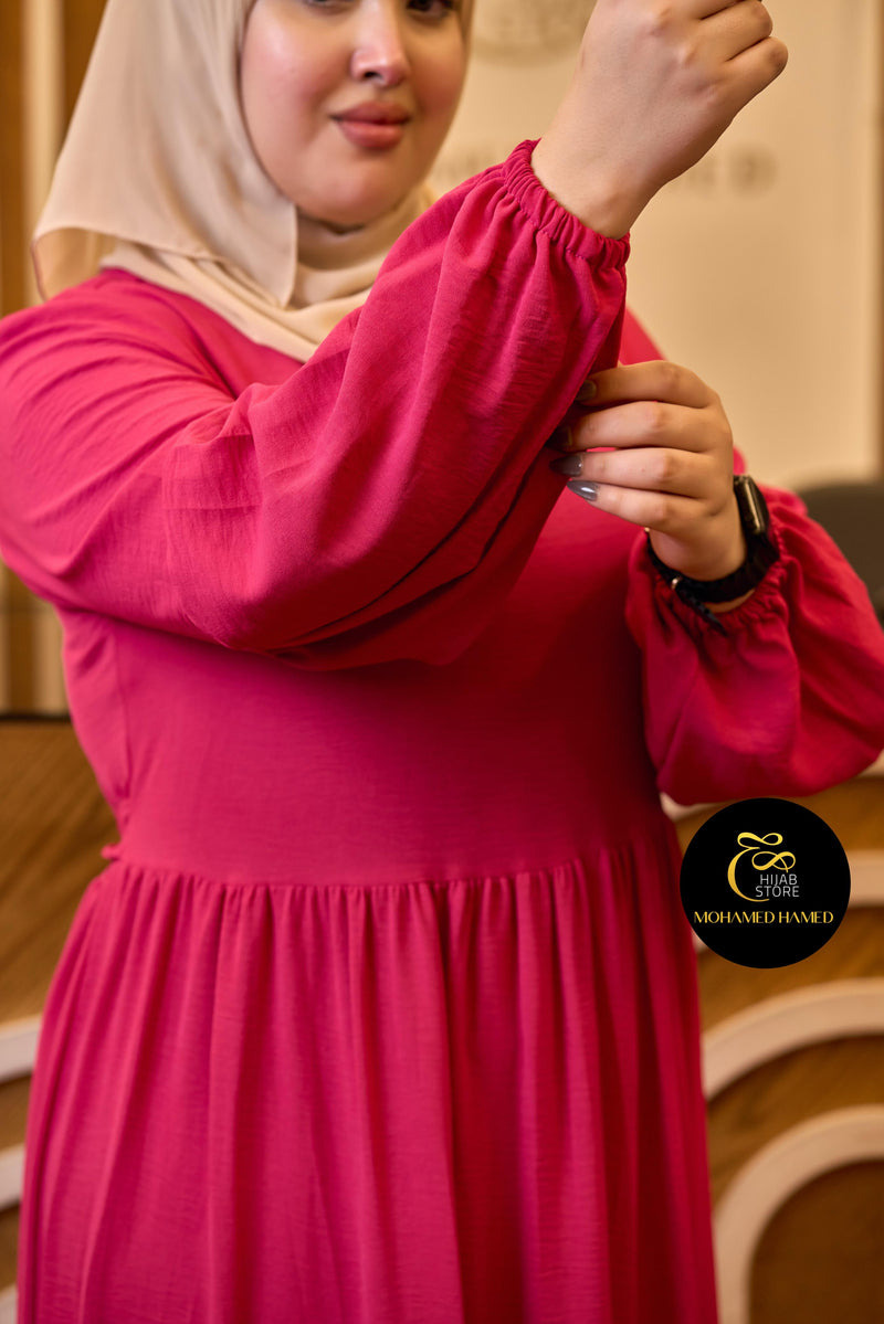 Robe Asil Longue –TCoupe Fluide