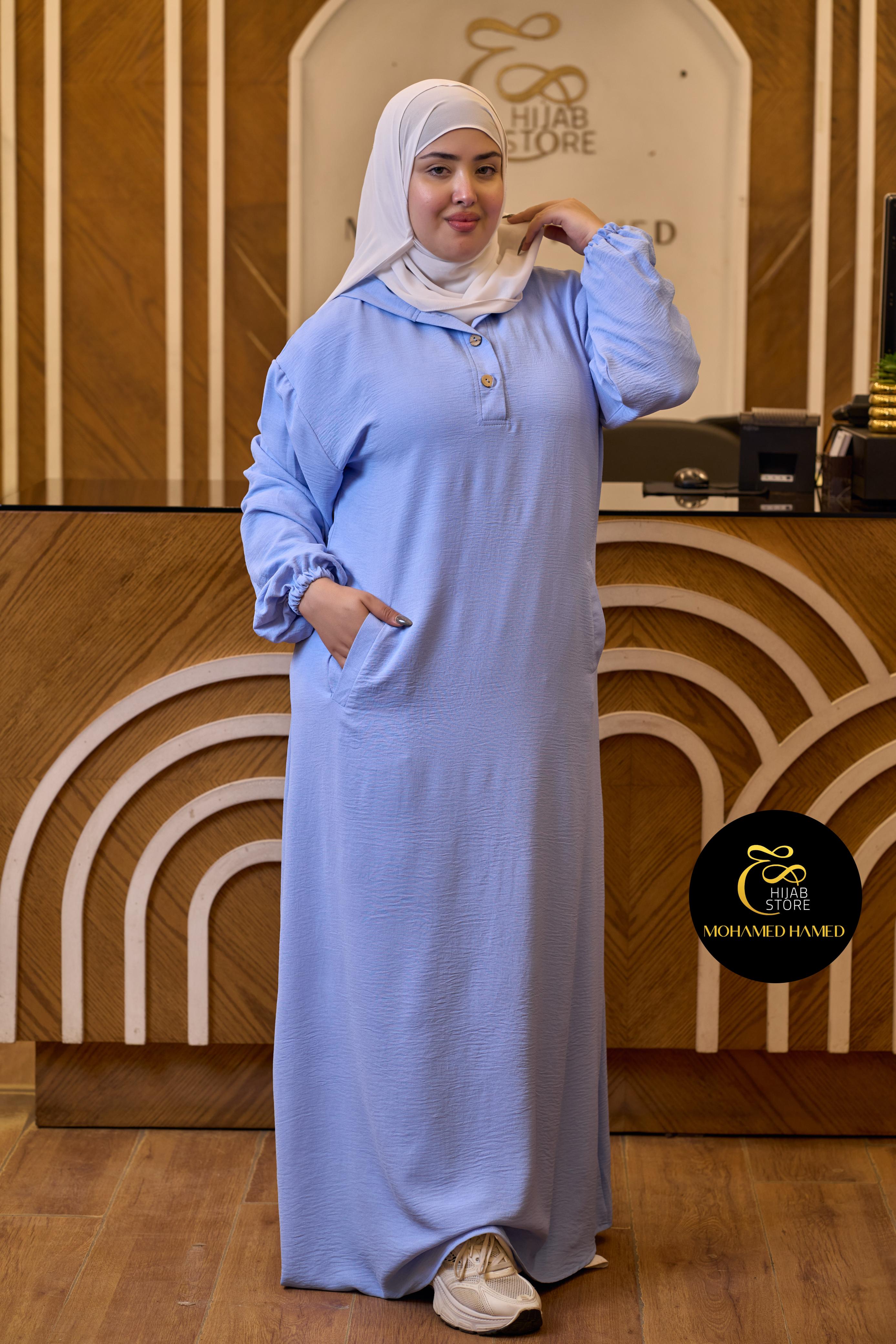 Poncho Safi Longue Femme à Capuche