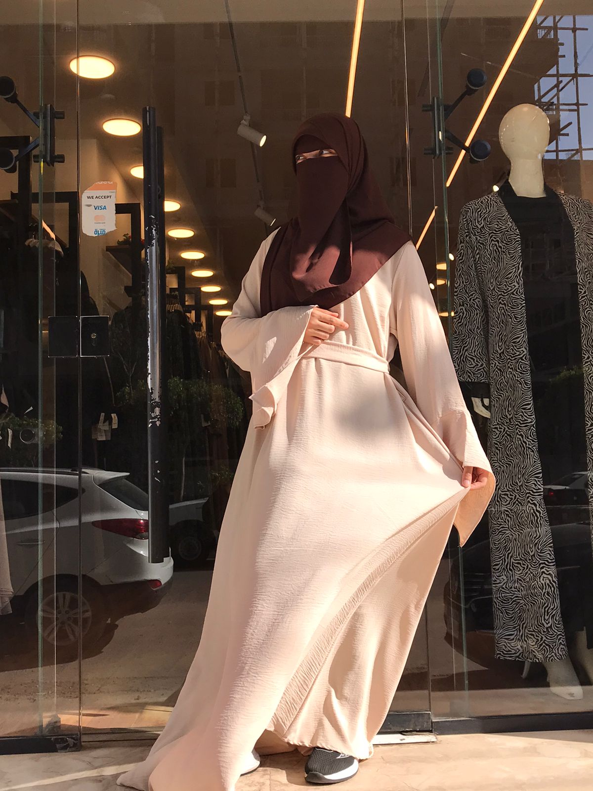 Robe Baran Longue – Tissu Turc CY Coupe Élégante