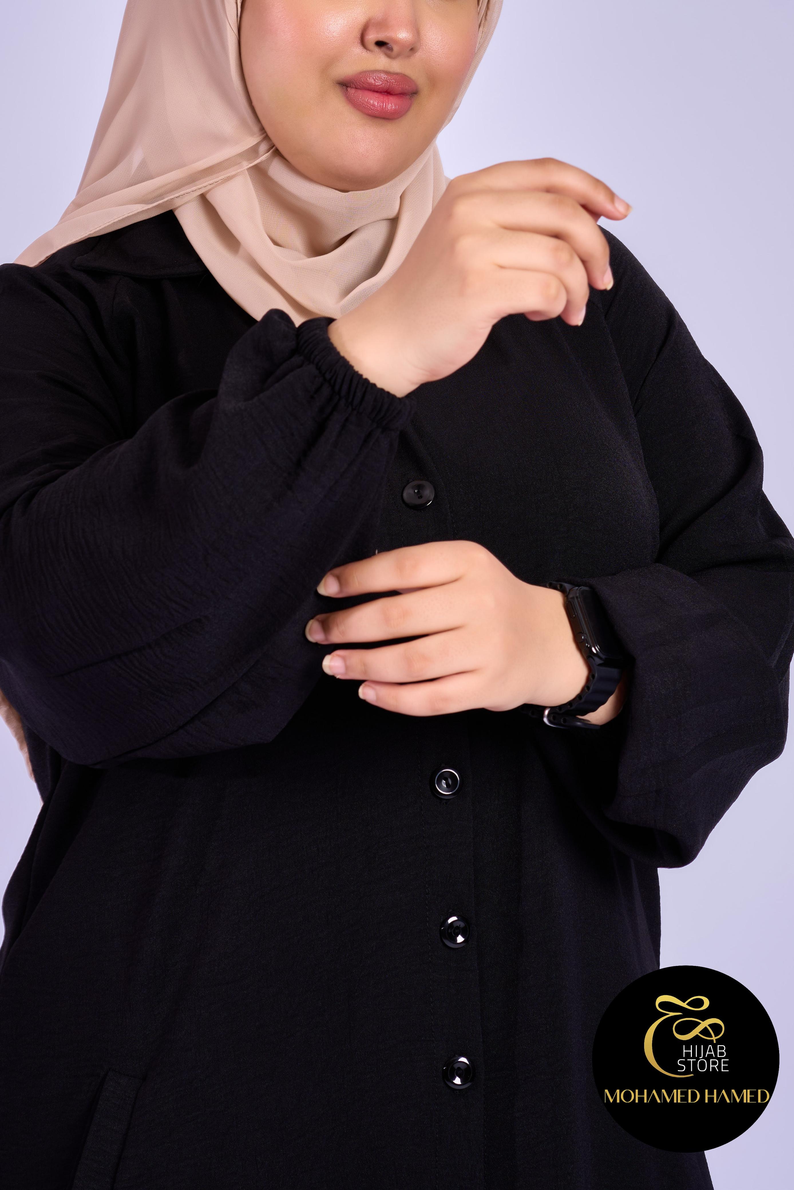 Robe Berry Longue – Tissu Turc CY à Boutons